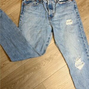 Levi’s Wedgie High Rise Distressed Jeans Sz.28 Indigo